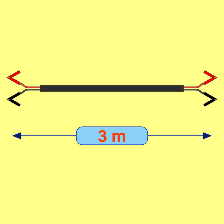 کابل اتصال باتری به باتری مدل Compact 1100A-3m