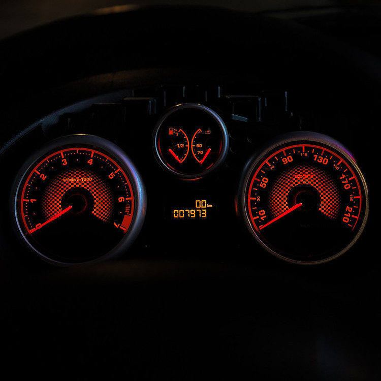 صفحه کیلومتر اسپت مدل GTI مناسب برای پژو 207 دنده ای با ESP