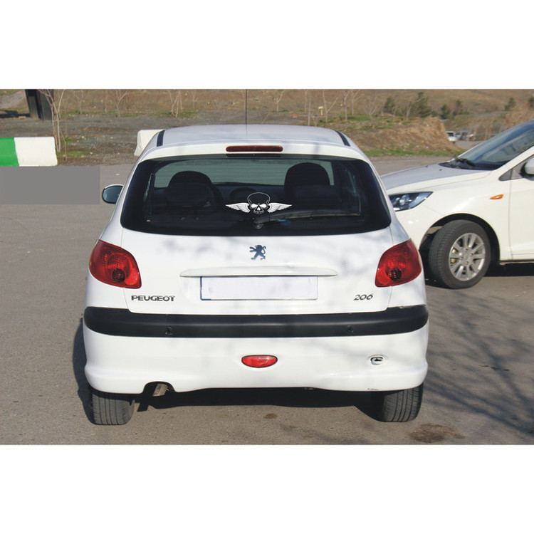 برچسب بدنه خودرو لیزارد مدل اسپورت طرح بال اسکلت کد LZD-818