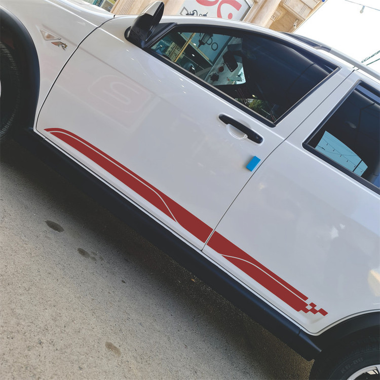 برچسب بدنه خودرو روبینزو طرح کوئیک معمولی مدل 2023 مجموعه 4 عددی
