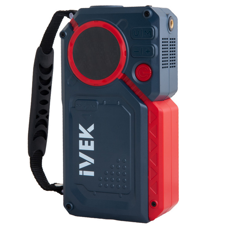 جامپ استارتر ایوک مدل K-6200 ظرفیت 8000 میلیآمپر به همراه پمپ باد و پاوربانک