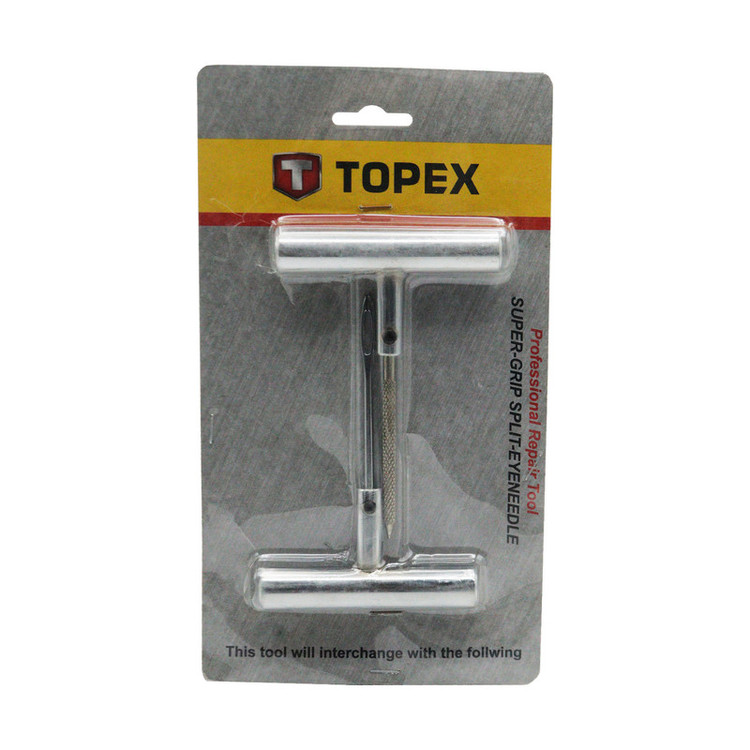 درفش پنچرگیری لاستیک خودرو تاپکس مدل YP-650227C مجموعه 2 عددی