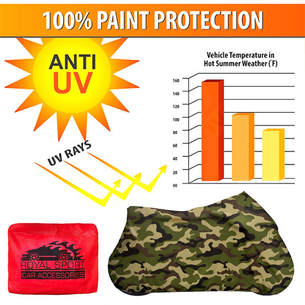 چادر موتور سیکلت رویال اسپرت مدل شمعی مناسب برای هوندا CB1000R
