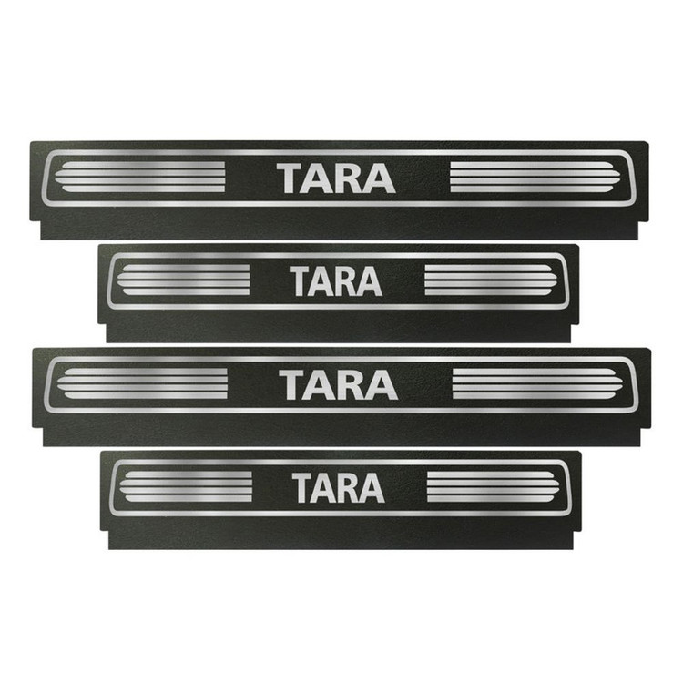 برچسب پارکابی خودرو مهدیار طرح چرم کد SP154 مناسب برای تارا بسته 4 عددی