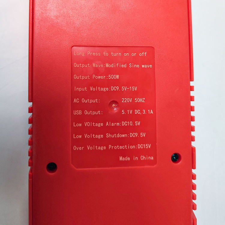 مبدل برق خودرو مدل Z1159-500W ظرفیت 500 وات