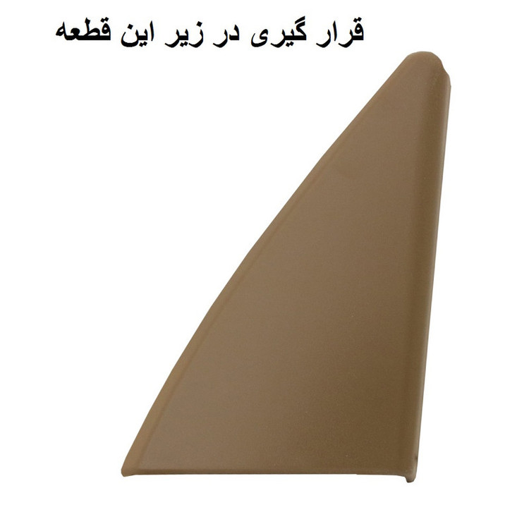 عایق قاب اینه داخلی خودرو مدل oromcut مناسب برای پژو 405 مجموعه 2 عددی