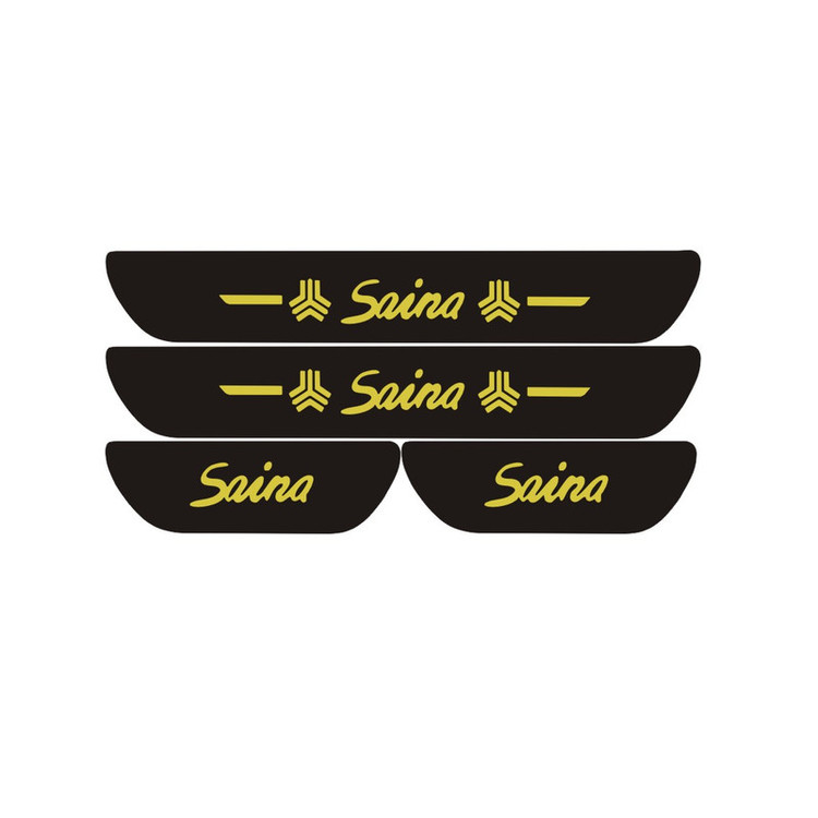 برچسب پارکابی خودرو کد SNG1 مناسب برای ساینا بسته 4 عددی