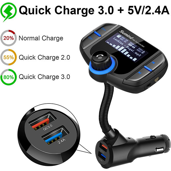کیت هوشمند فندکی خودرو مدل BT70B