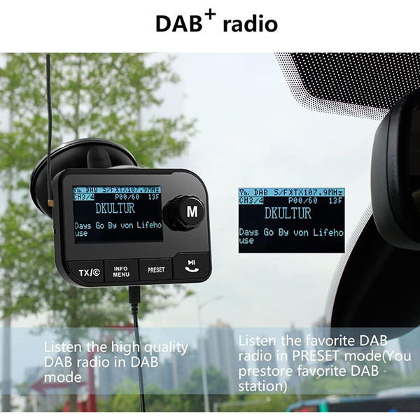 کیت هوشمند فندکی خودرو مدل DAB-006B