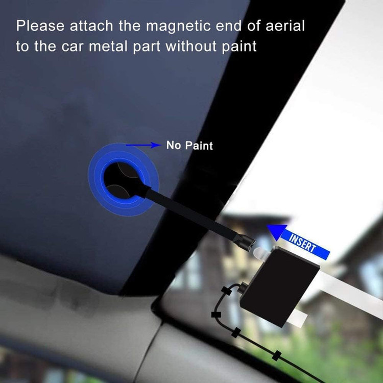 کیت هوشمند فندکی خودرو مدل DAB-006B