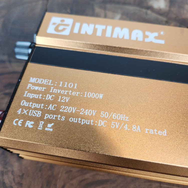 مبدل برق خودرو اینتیمکث کد 1000W