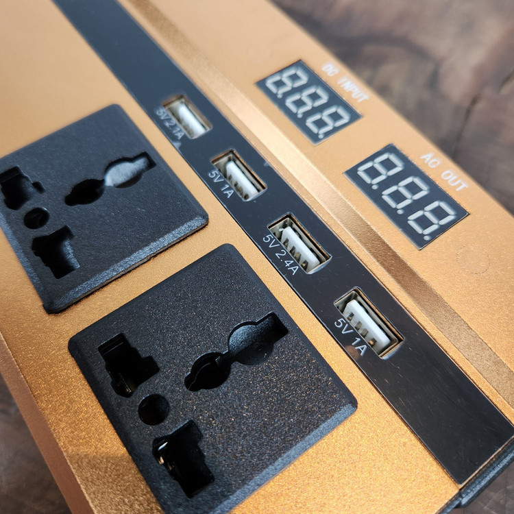 مبدل برق خودرو اینتیمکث کد 1000W