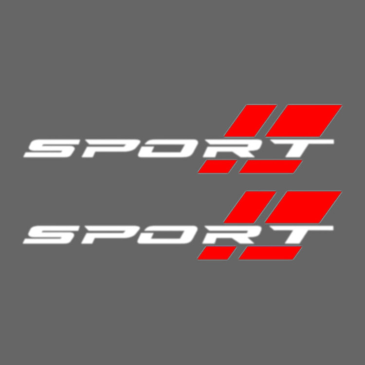 برچسب بدنه خودرو شیپرس طرح SPORT کد Ss006SR بسته دو عددی