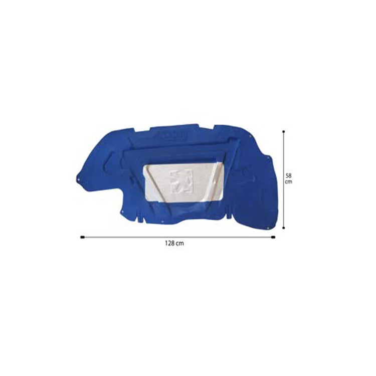 عایق در کاپوت ایده کد BLU104 مناسب برای پژو 206 اس دی