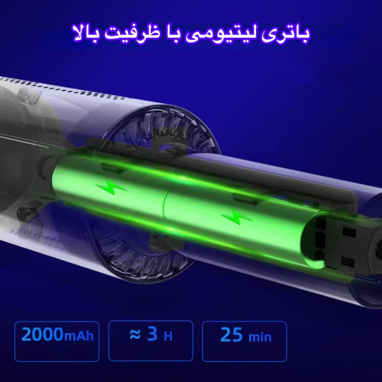 جارو فندکی خودرو مدل AIPINYUE