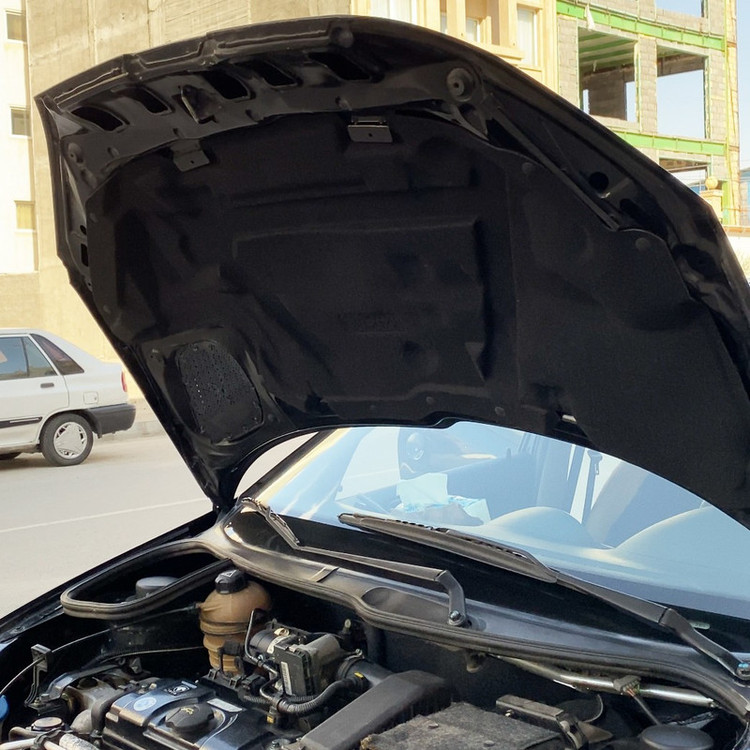 عایق کاپوت خودرو بابل کارپت مدل نمدی مناسب برای پژو 206