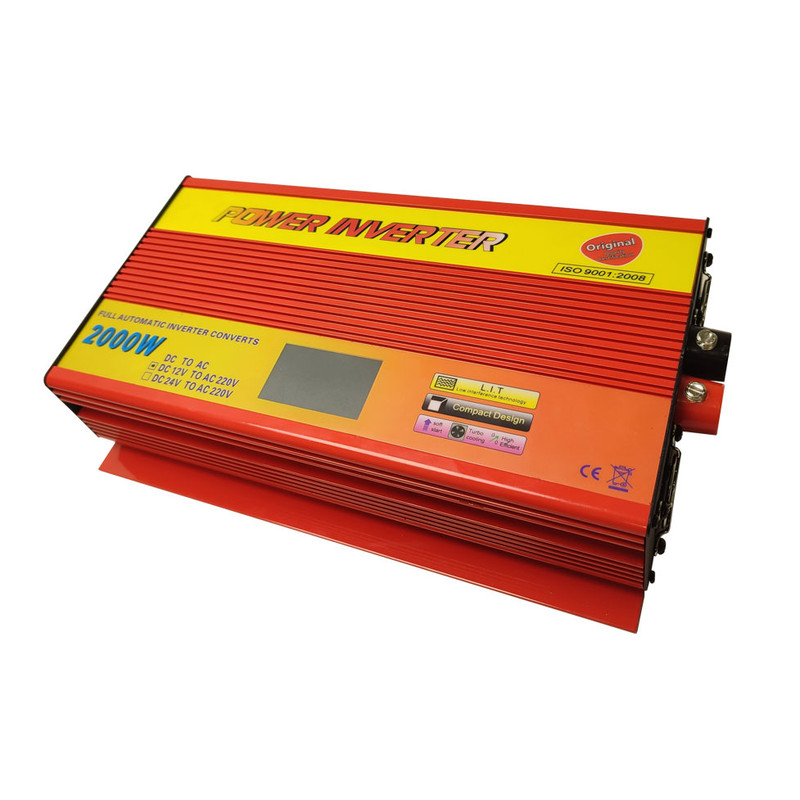 مبدل برق خودرو مدل JC-2000W ظرفیت 2000 وات