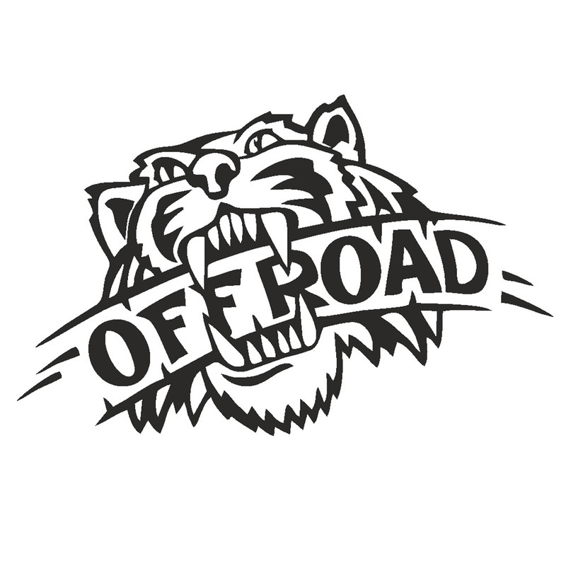برچسب بدنه خودرو مهدیار طرح آفرودی OOF ROAD کد SF100