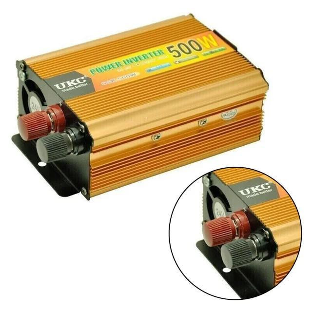 مبدل برق خودرو یو کی سی مدل uk-500W
