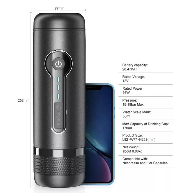 نسپرسوساز فندکی ایمنس مدل CP010