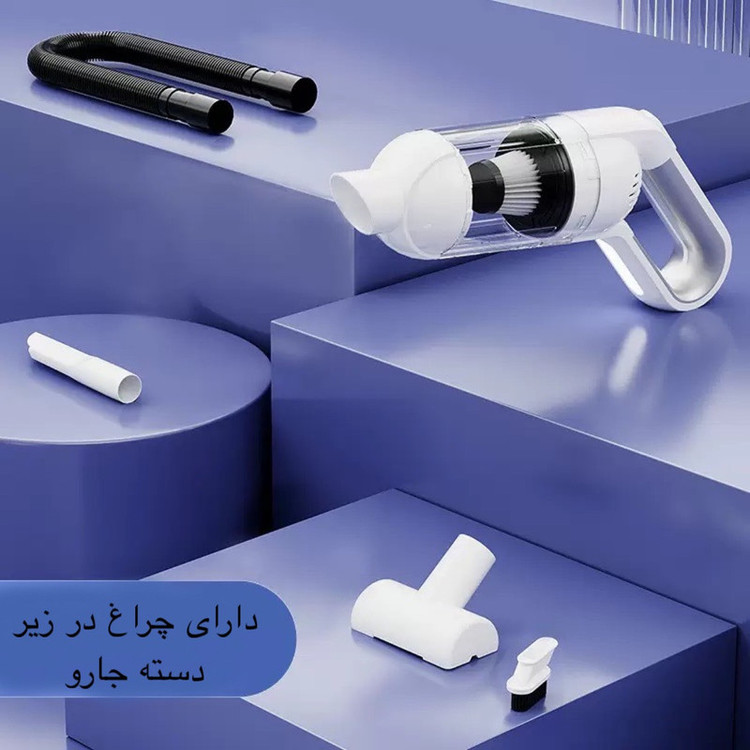 جارو شارژی خودرو مدل ZY-3701