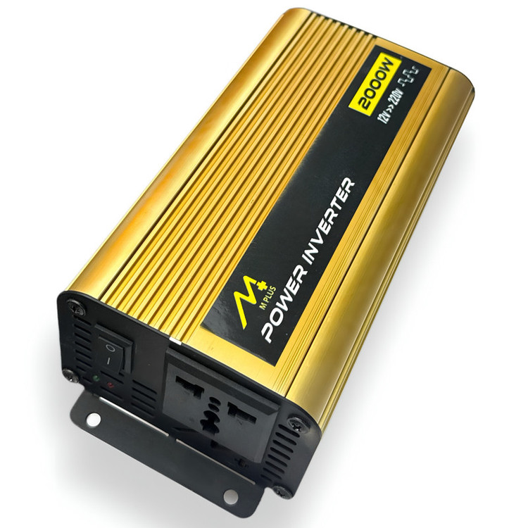 مبدل برق خودرو ام پلاس مدل 12V-TO-220V-2000W