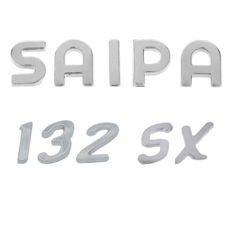 آرم صندوق عقب خودرو بیلگین مدل Sp-132SX مناسب برای پراید مجموعه 2 عددی
