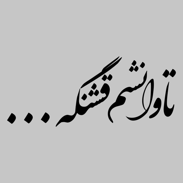 برچسب بدنه خودرو ونگارد طرح تاوانشم قشنگه... کد Vg0B3