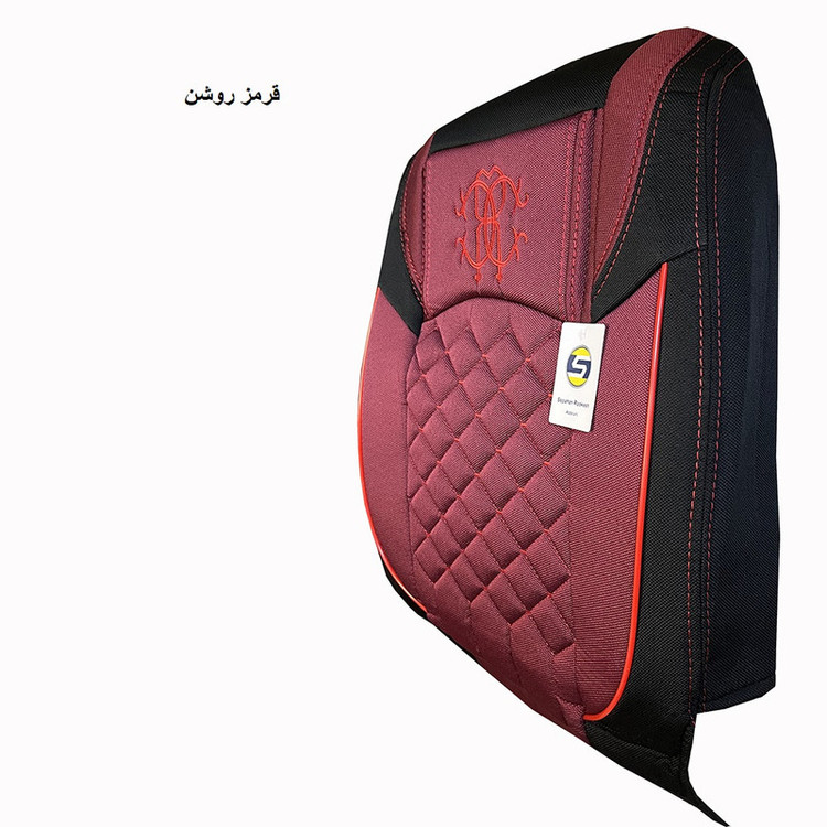ست کامل روکش صندلی خودرو سپاهان روکش مدل DR-240 مناسب برای پراید 131 و 132