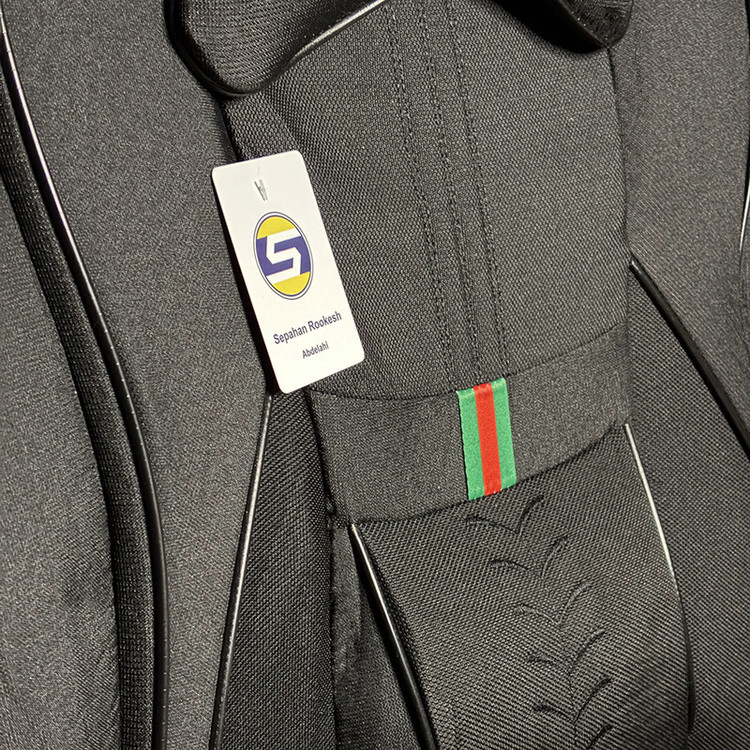 ست کامل روکش صندلی خودرو سپاهان روکش مدل GUCCI-249 مناسب برای تارا