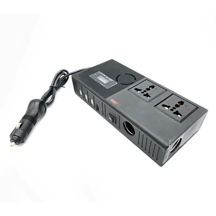 مبدل برق خودرو باس مدل BS-200 ظرفیت 200 وات