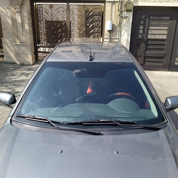 برچسب آفتابگیر شیشه جلو خودرو آرسی زد اسپرت مدل Spider2022Dena مناسب برای سمند