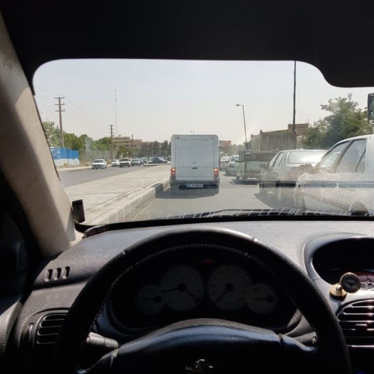 برچسب آفتابگیر شیشه جلو مدل MICO مناسب برای پژو 206