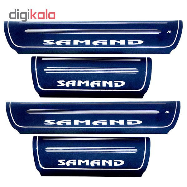 برچسب پارکابی خودرو کد SK038 مناسب برای سمند مجموعه 4 عددی