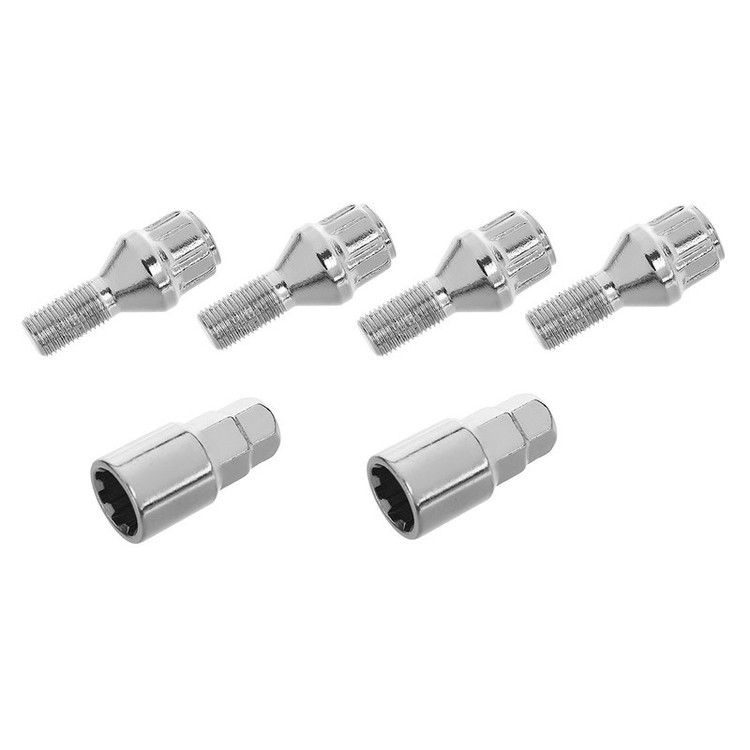 پیچ چرخ و رینگ ضد سرقت خودرو چیکال مدل M-18 مناسب برای فیدیلیتی مجموعه 6 عددی