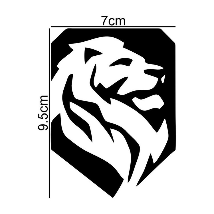 برجسب بدنه خودرو طرح شیر کد MT-B436