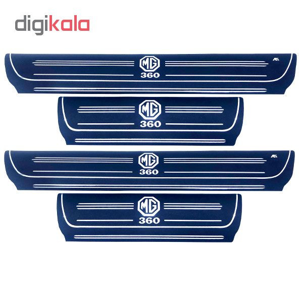 برچسب پارکابی خودرو کد SK029 مناسب برای ام جی 360 مجموعه 4 عددی