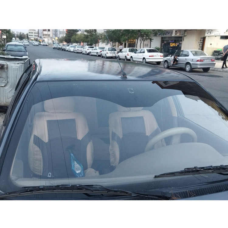 برچسب آفتابگیر شیشه جلو مدل ARCY NICE مناسب برای پژو 405