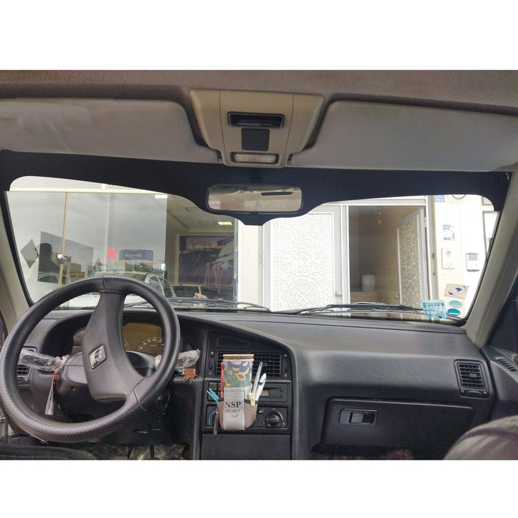 برچسب آفتابگیر شیشه جلو مدل SPORT GLASS مناسب برای پژو 405
