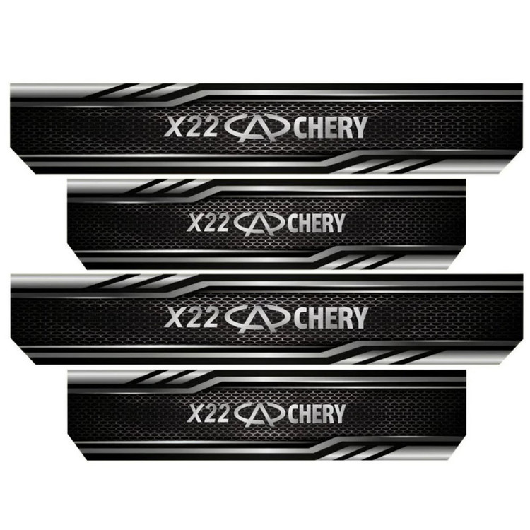 برچسب بدنه خودرو رایسان کد SP2029 مناسب برای MVM X22 بسته 4 عددی
