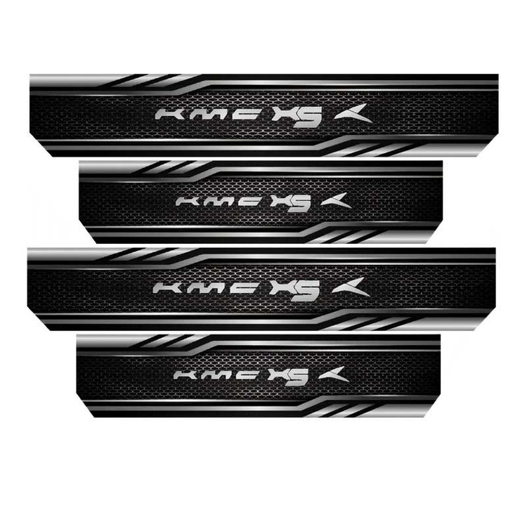 برچسب بدنه خودرو رایسان کد SP2097 مناسب برای کی ام سی x5 مجموعه 4 عددی
