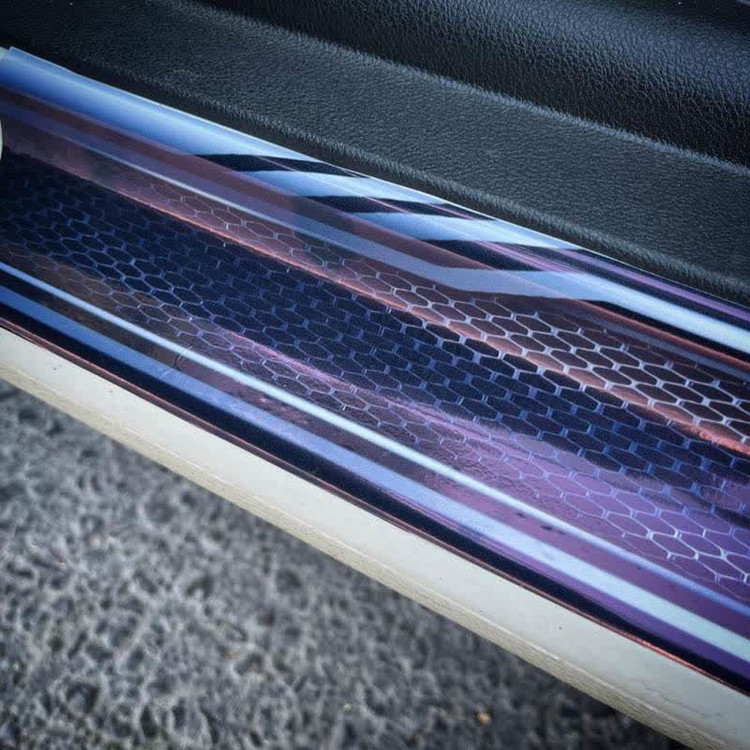 برچسب بدنه خودرو رایسان کد SP2097 مناسب برای کی ام سی x5 مجموعه 4 عددی