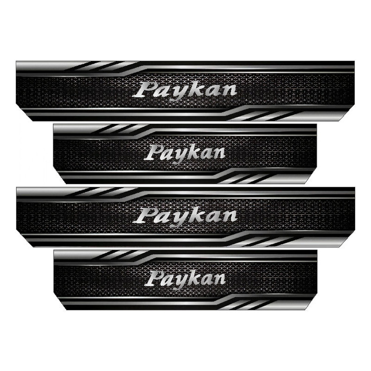 برچسب پارکابی خودرو رایسان کد SP2063 مناسب برای پیکان مجموعه 4 عددی