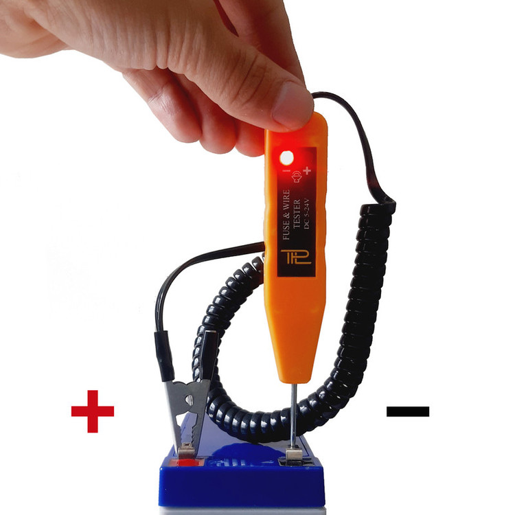 لامپ LED تست فیوز و سیم کشی خودرو و موتور سیکلت مدل YS-04