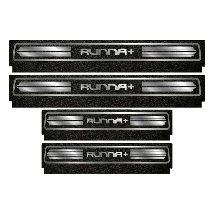 برچسب پارکابی خودرو لندمون کد LM107 MS مناسب برای راناپلاس مجموعه 4 عددی بهمراه جاکلیدی