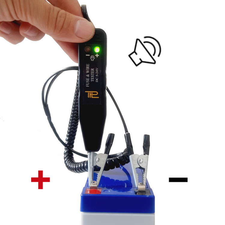 لامپ LED تست فیوز و سیم کشی خودرو و موتور سیکلت مدل YS-01