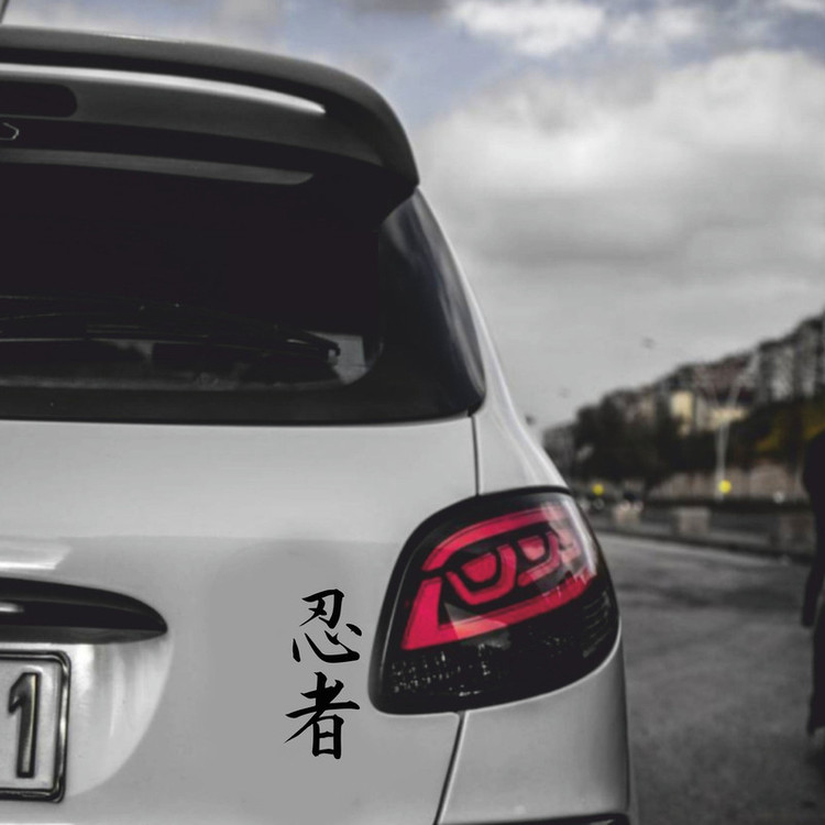 برچسب بدنه خودرو مدل ژاپنی کد sr09