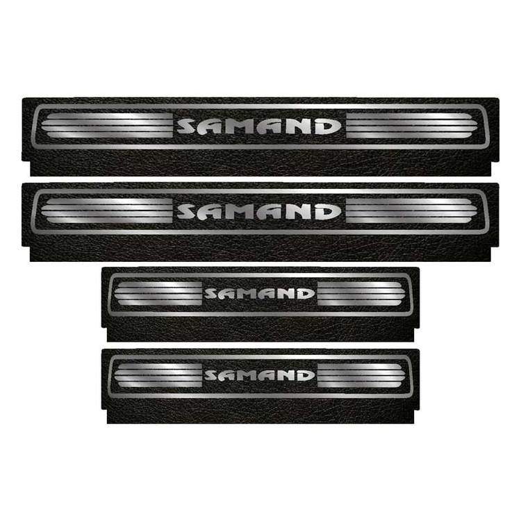 برچسب پارکابی خودرو لندمون کد LM108 MS مناسب برای سمند مجموعه 4 عددی به همراه جاکلیدی
