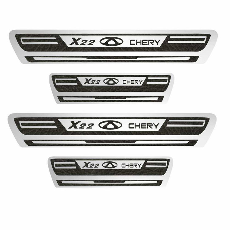 برچسب پارکابی خودرو کد A027 مناسب برای X 22 chery بسته 4 عددی