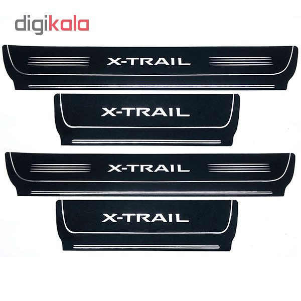 برچسب پارکابی خودرو کد SK033 مناسب برای نیسان ایکس تریل مجموعه 4 عددی